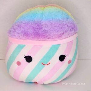BEVIN 🔄 TUCKER 🍧🥤 Cotton Candy And Slushie Reversible Original Squishmallow